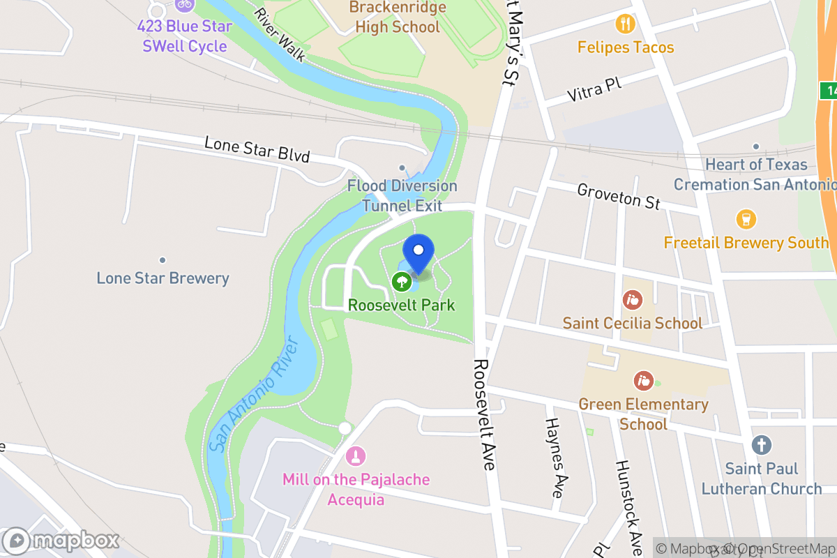 Map of 118  Mission Rd