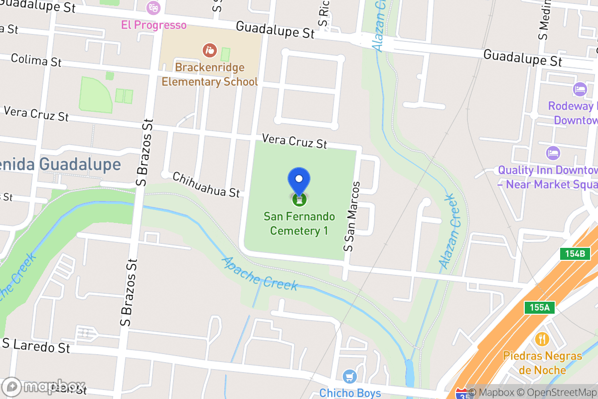 Map of 1110 S Colorado St