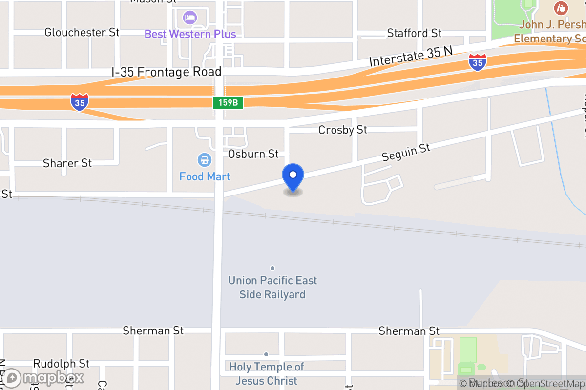 Map of 200  Seguin St
