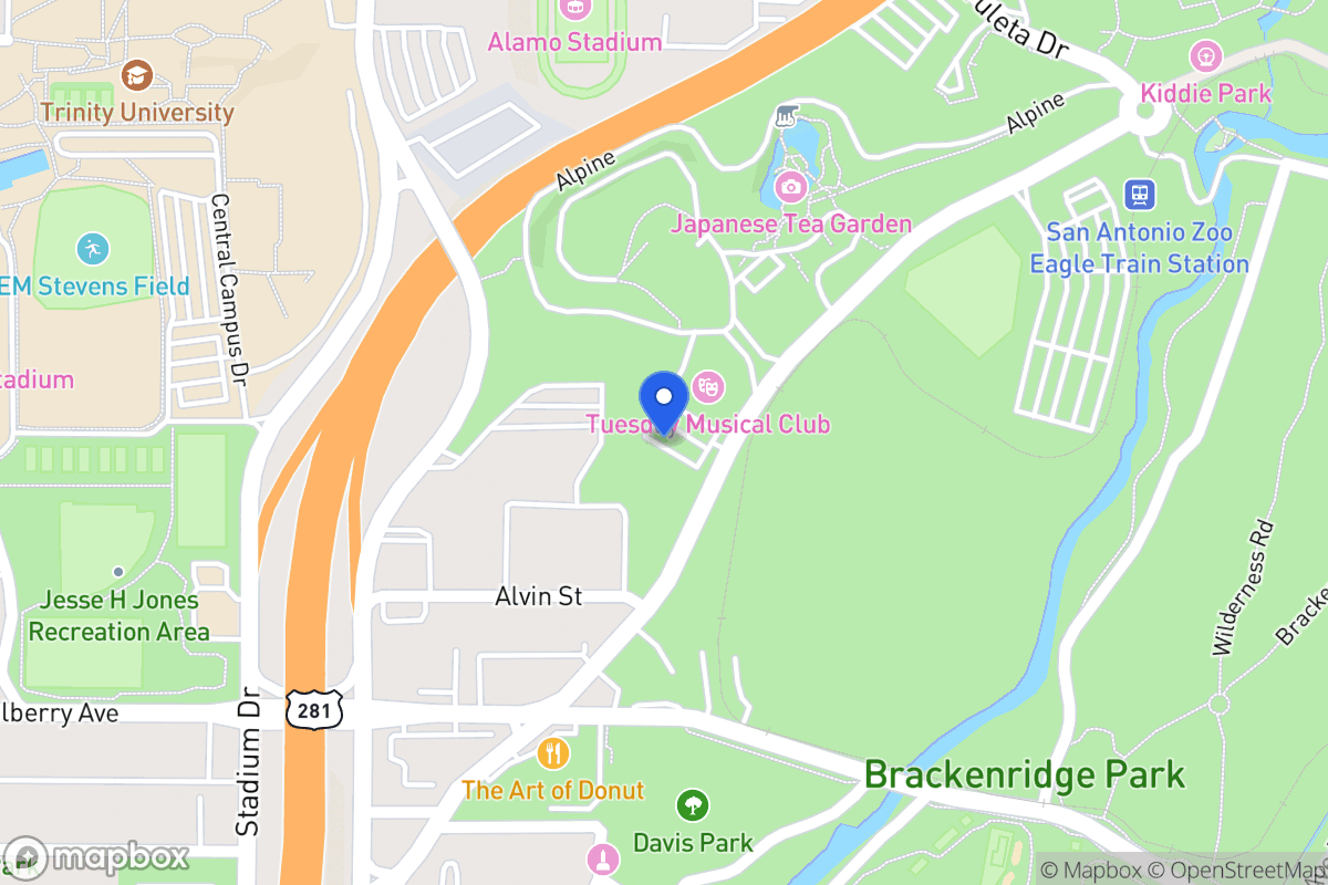 Map of 3755 N Saint Marys St