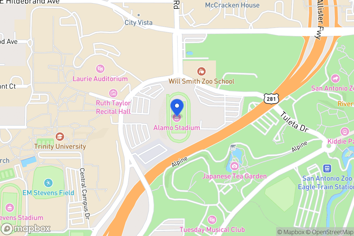 Map of 110  Tuleta Dr