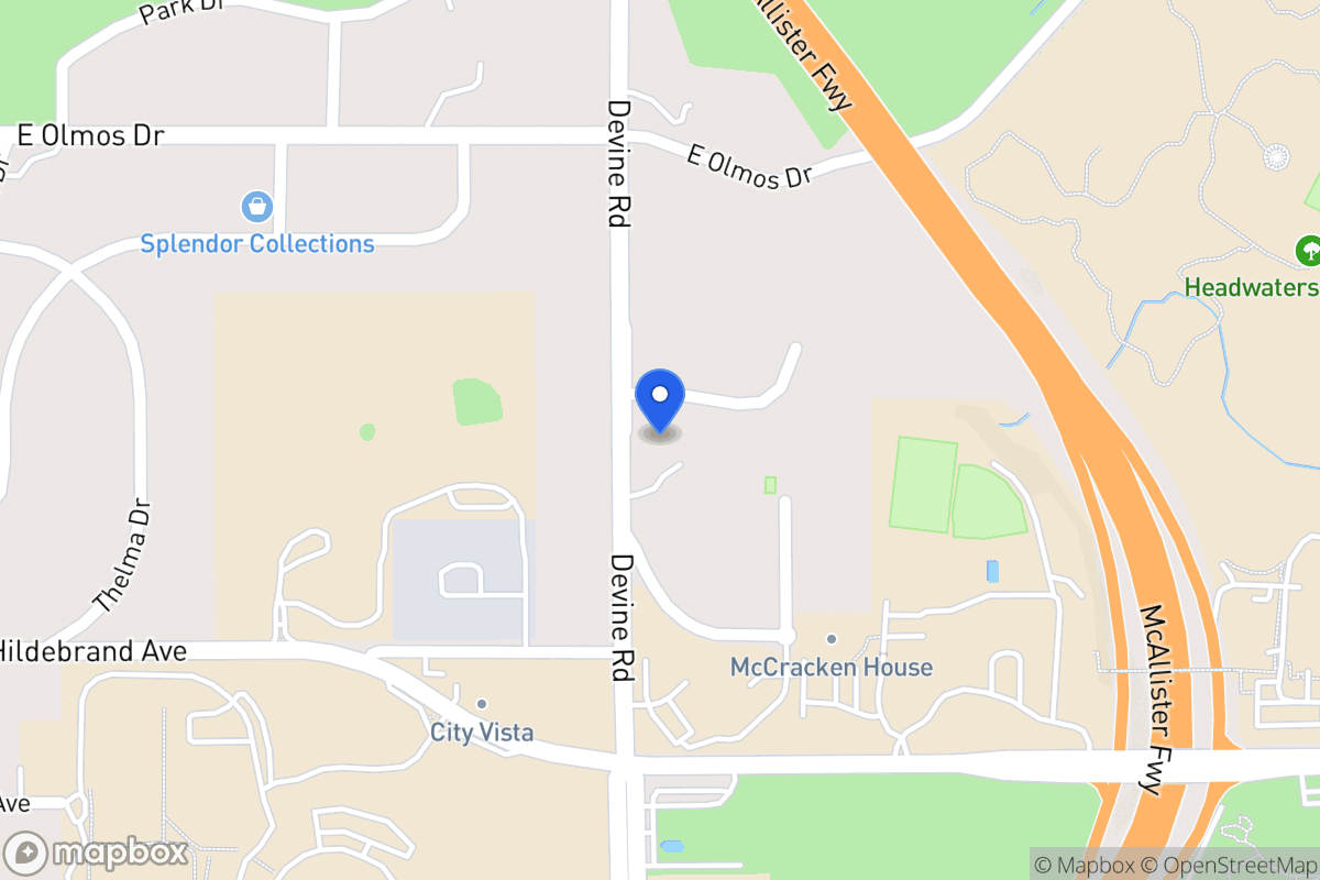 Map of 1  Ironwood Rd