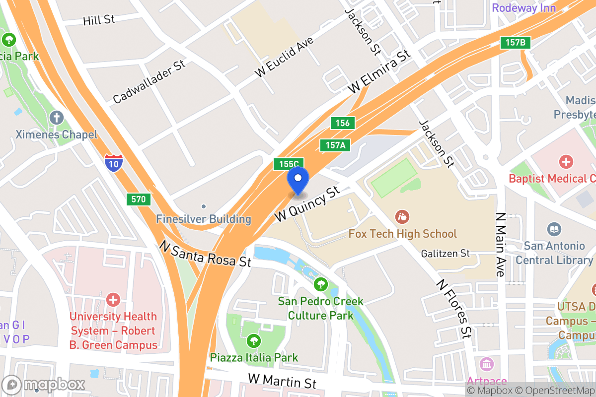 Map of 505 W Quincy St