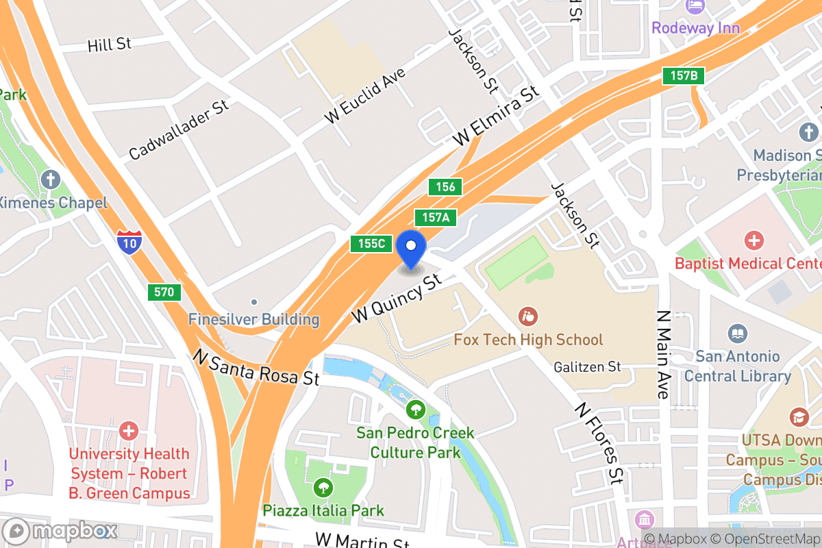 Map of 501 W Quincy St