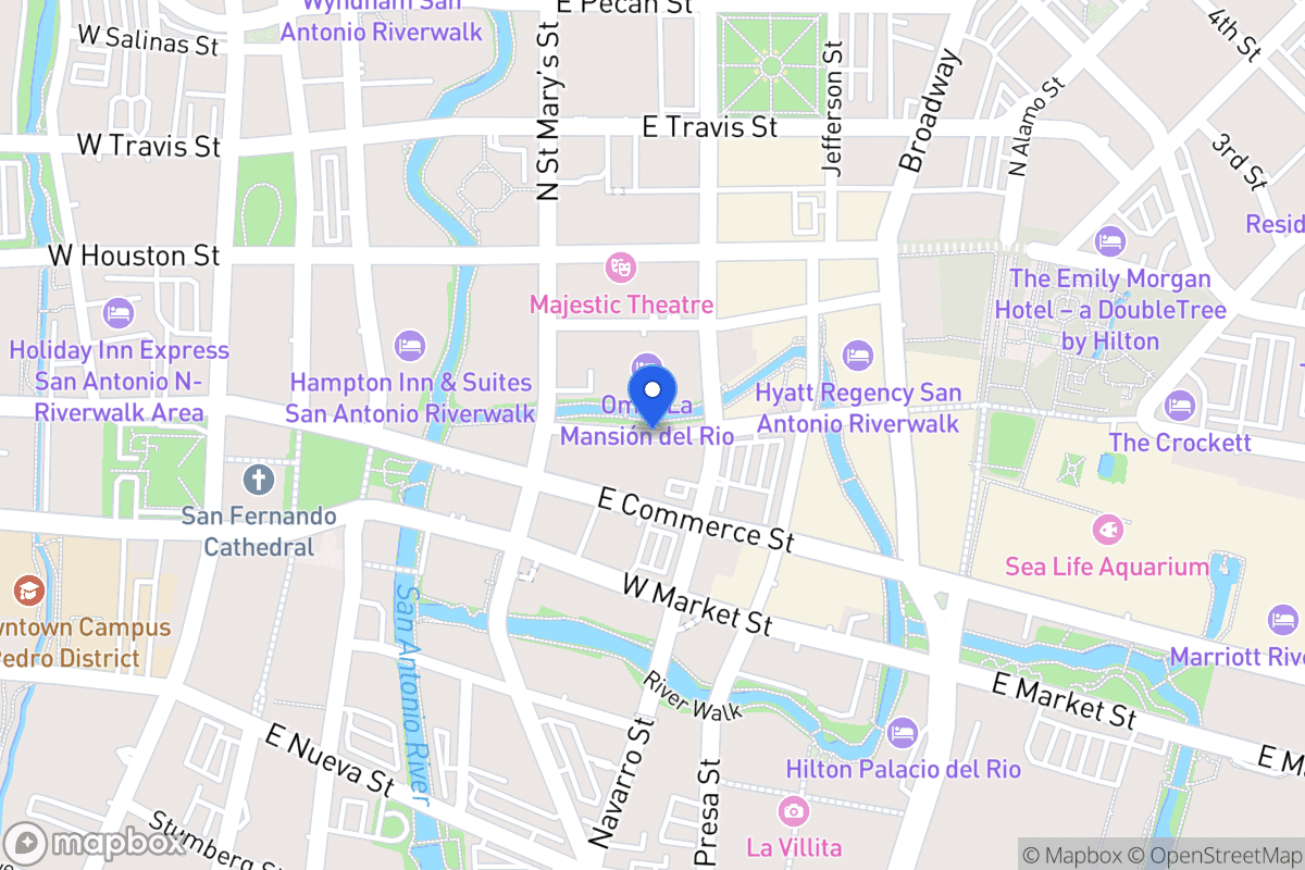 Map of 234  River Walk St