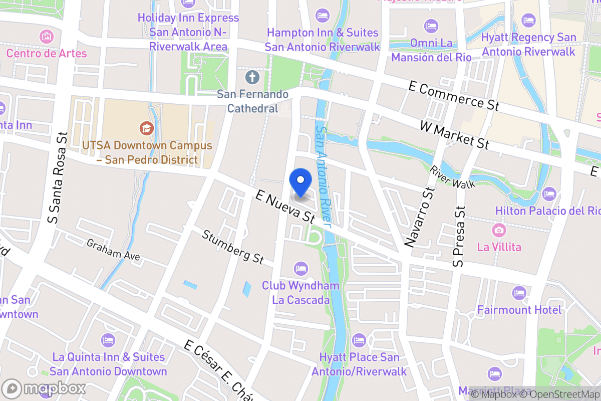 Map of 211 E Nueva
