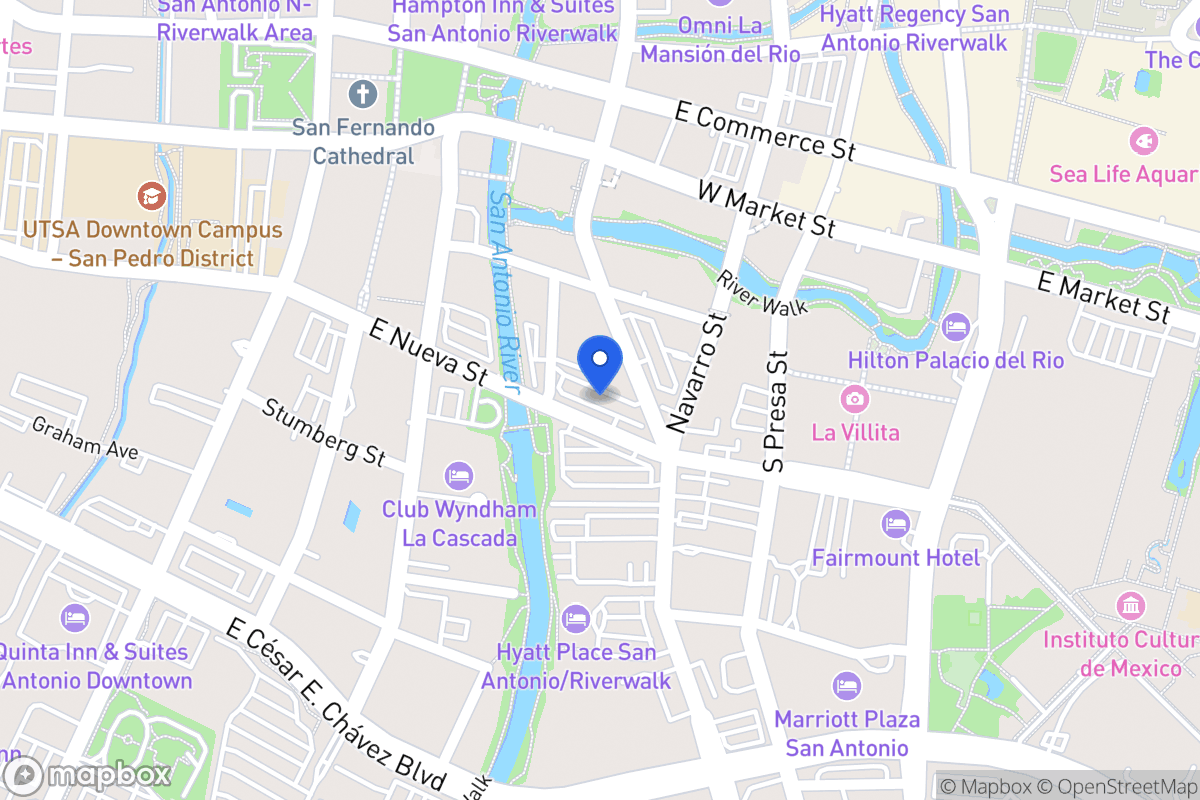 Map of 457 S Saint Marys St