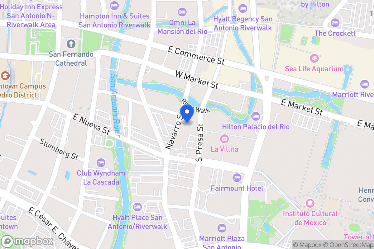 Map of 146  Navarro Blvd