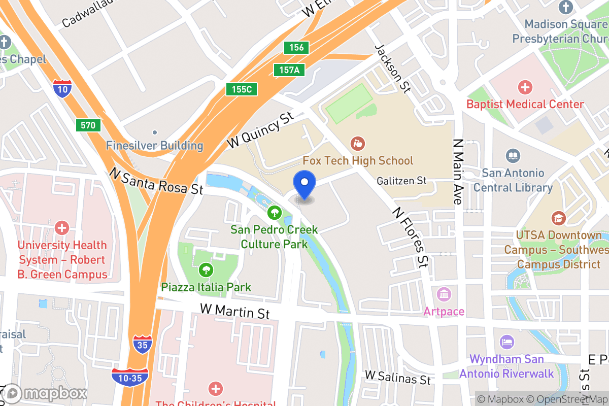Map of 610  Camaron St