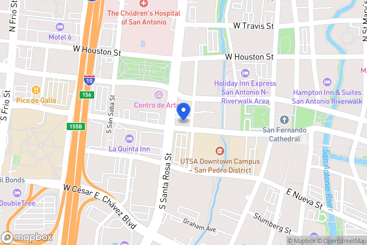 Map of 703  Dolorosa