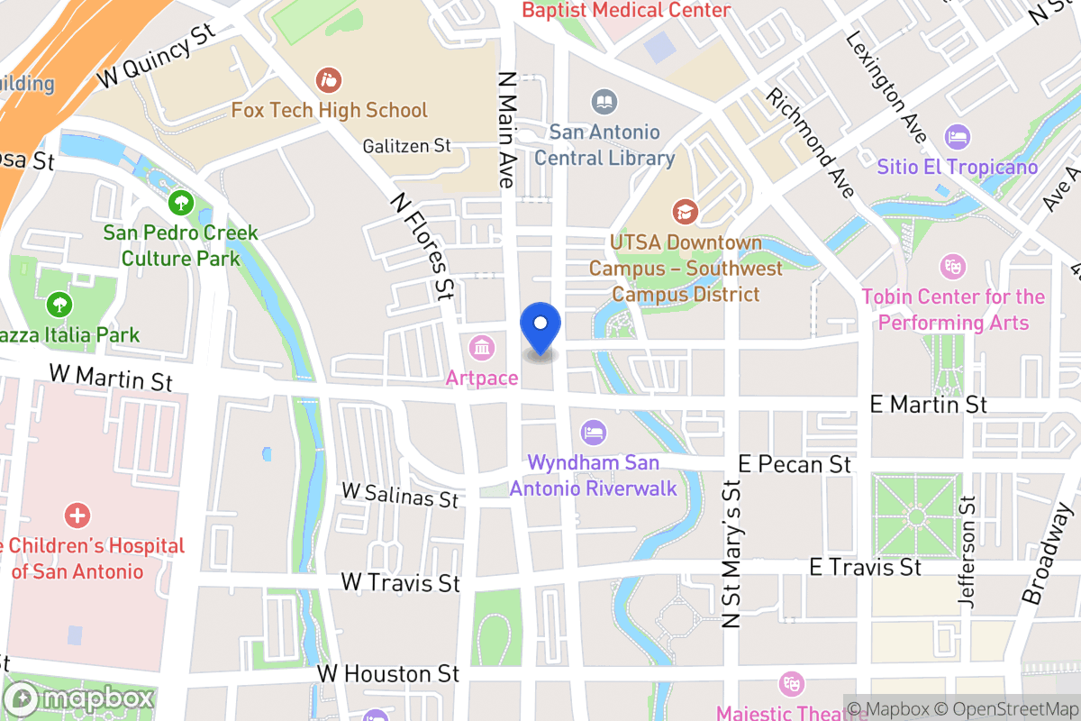 Map of 451  Soledad St