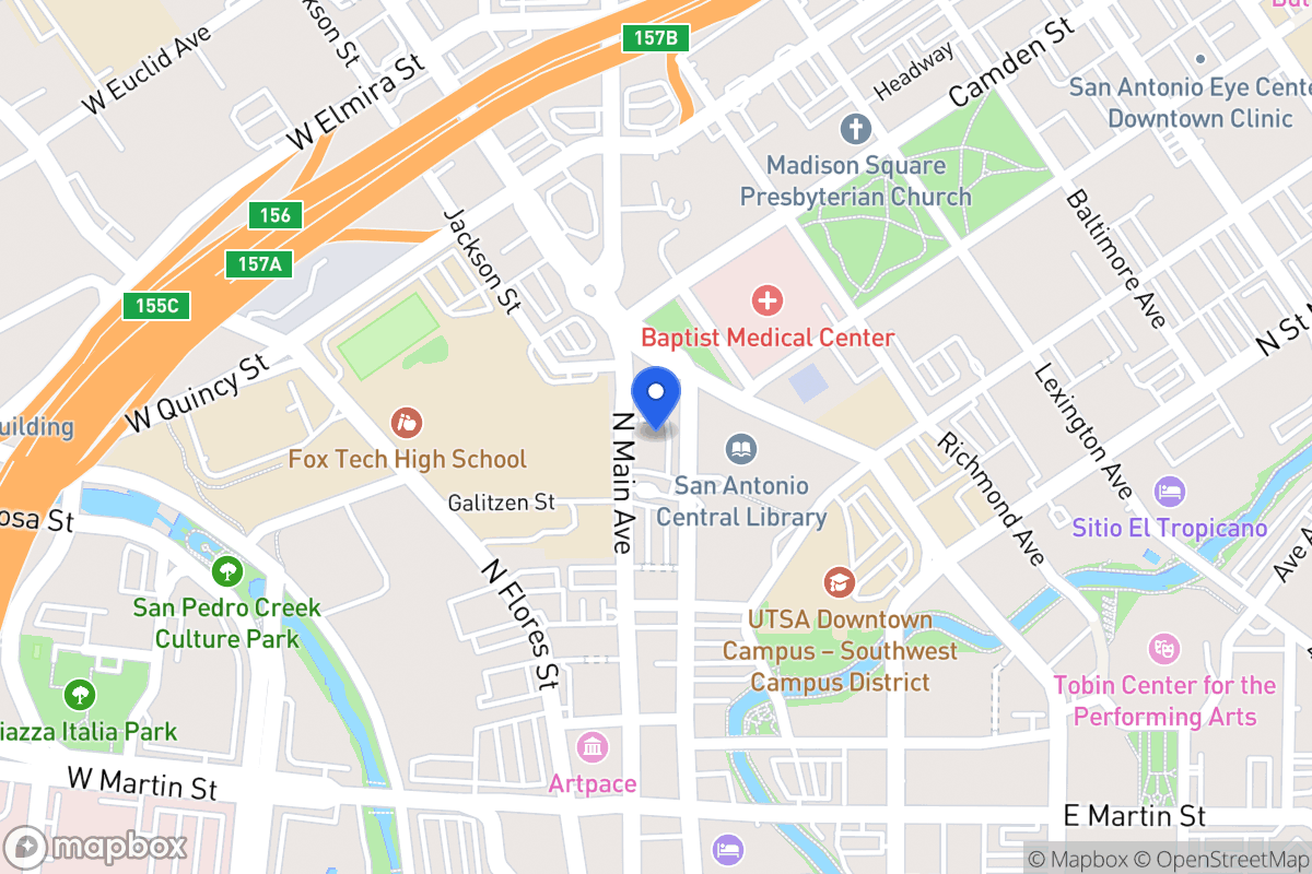 Map of 660 N Main Ave