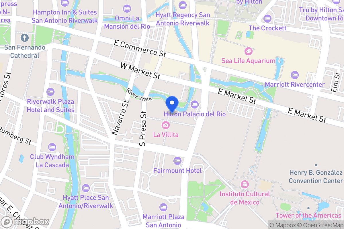 Map of 503  Villita St