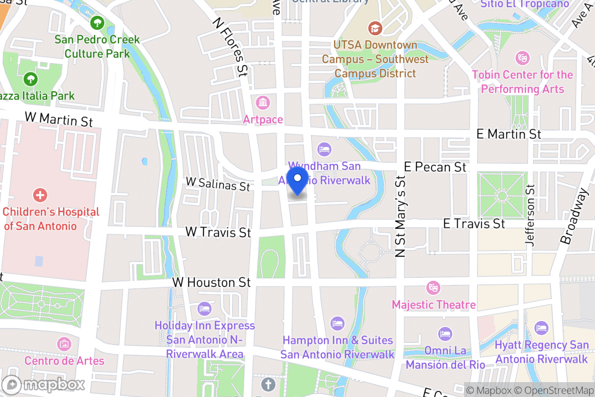 Map of 305  Soledad St