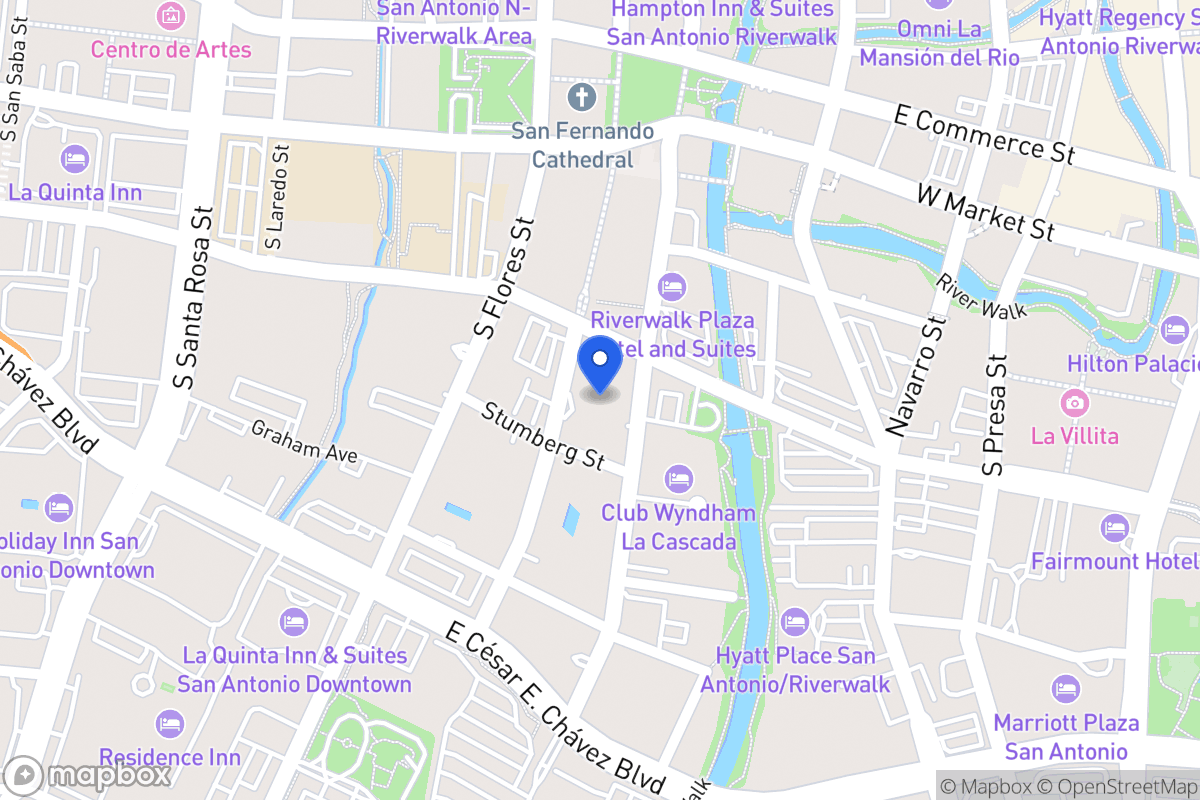 Map of 126 E Nueva