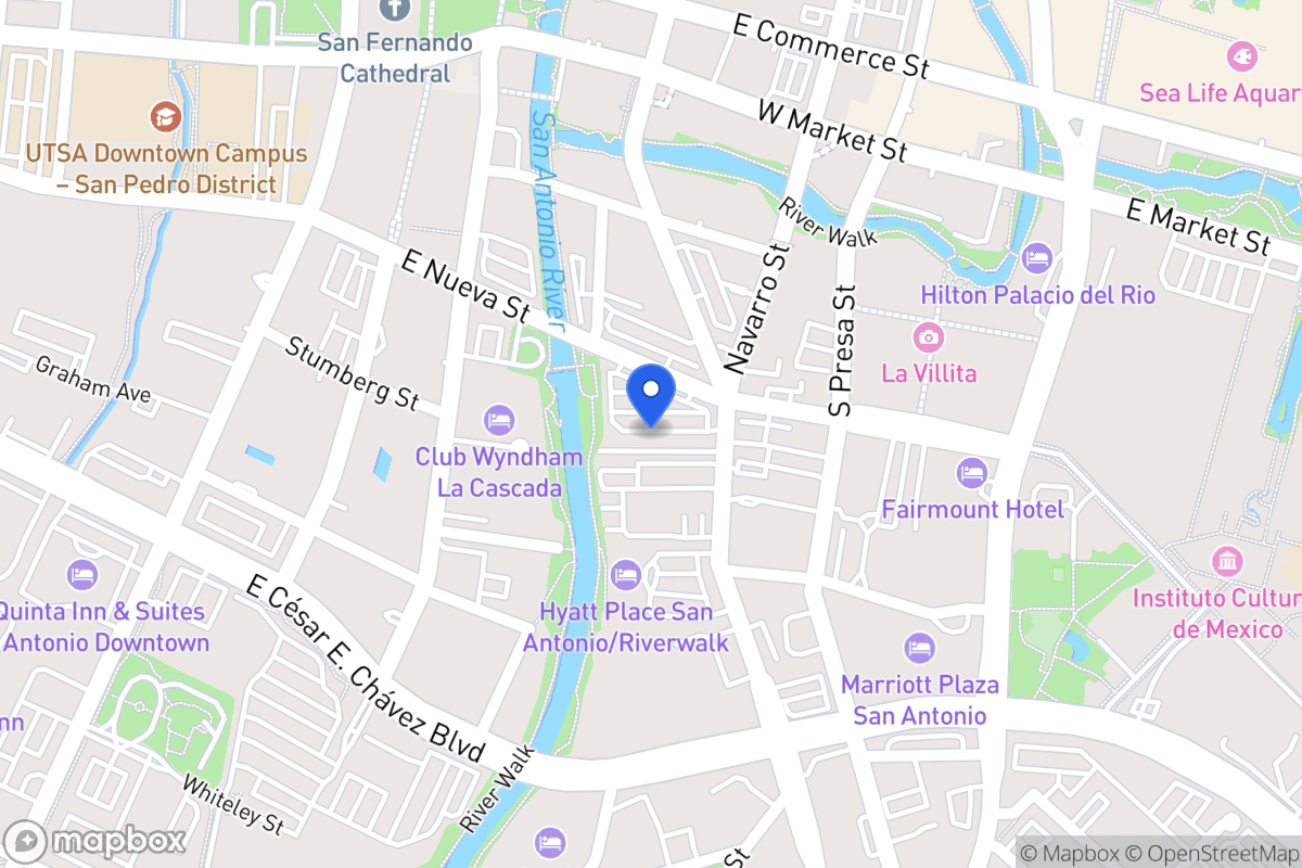 Map of 515 S Saint Marys St