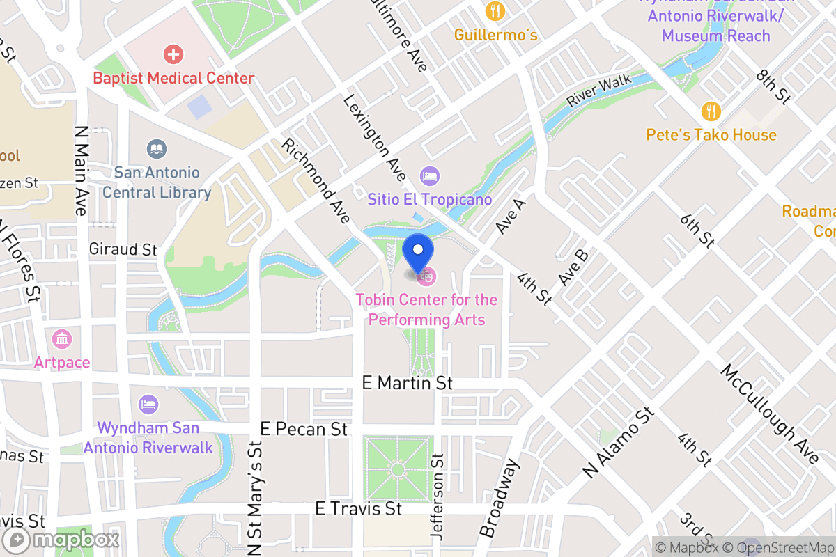 Map of 100  Auditorium Cir