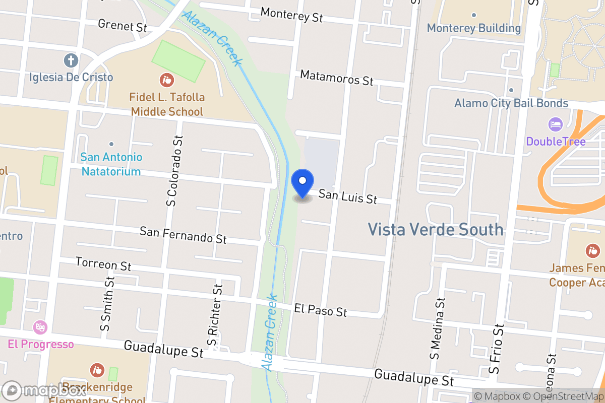 Map of San Luis