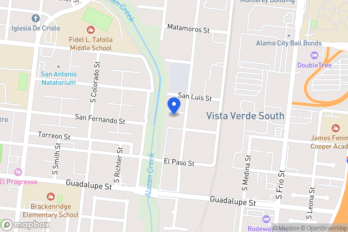Map of 108  Alto St