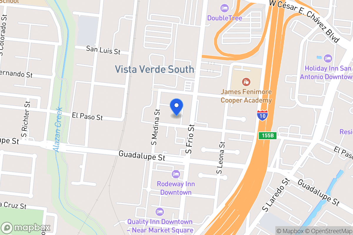 Map of 511  El Paso