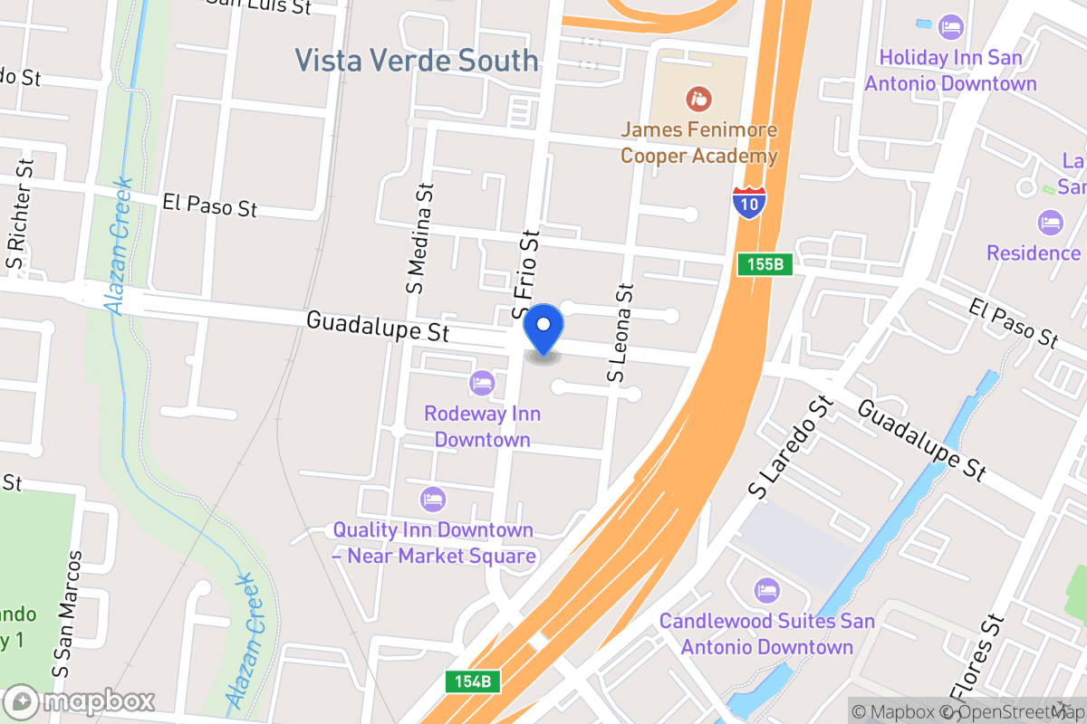 Map of 219  Vista Del Sur