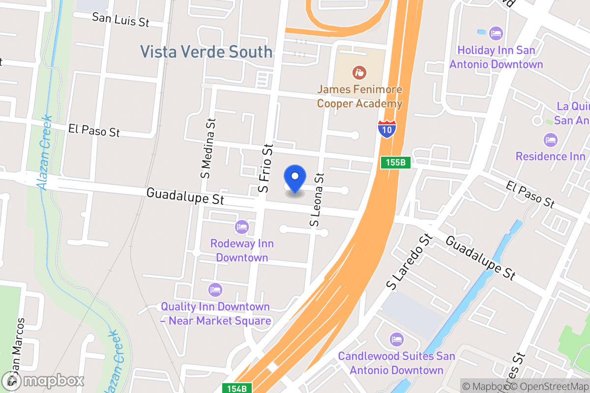 Map of 410  Rosa Verde