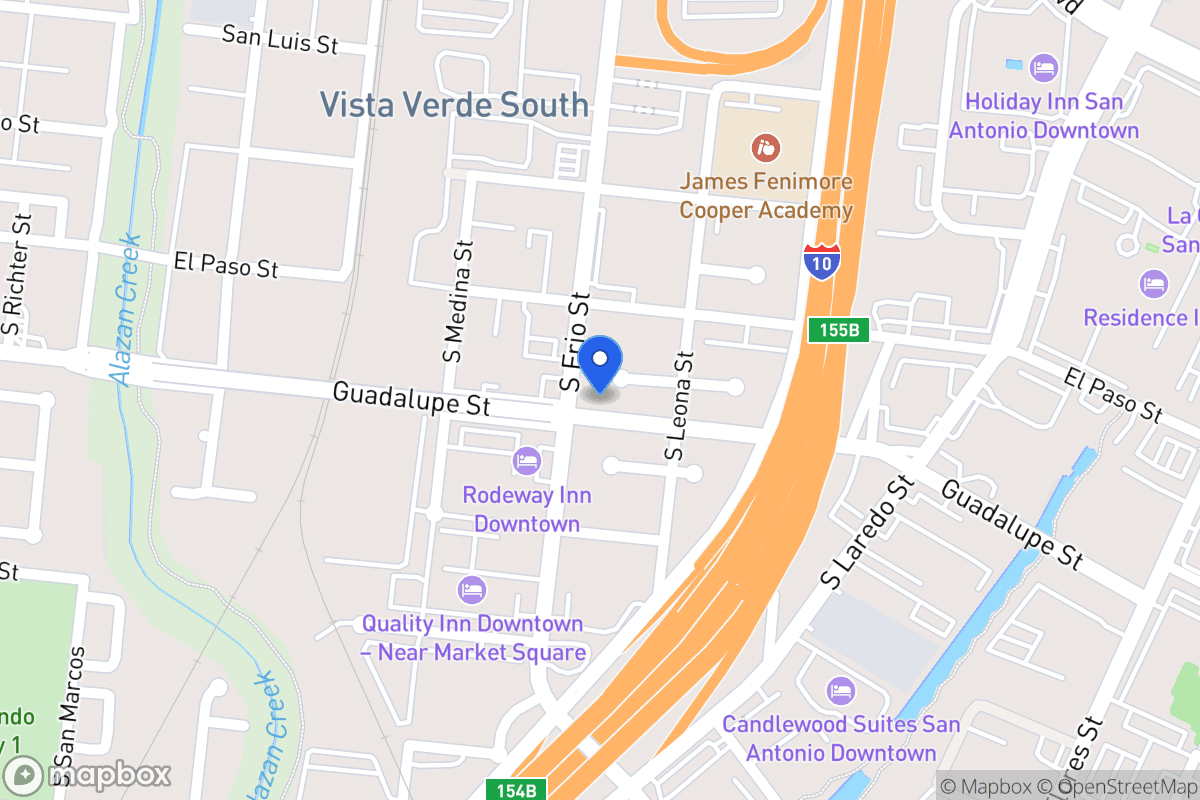 Map of 418  Rosa Verde