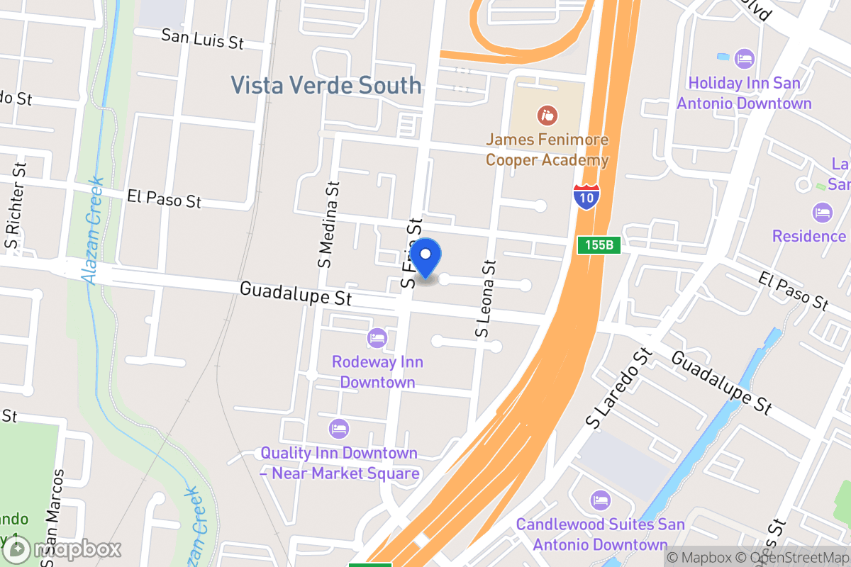 Map of 422  Rosa Verde