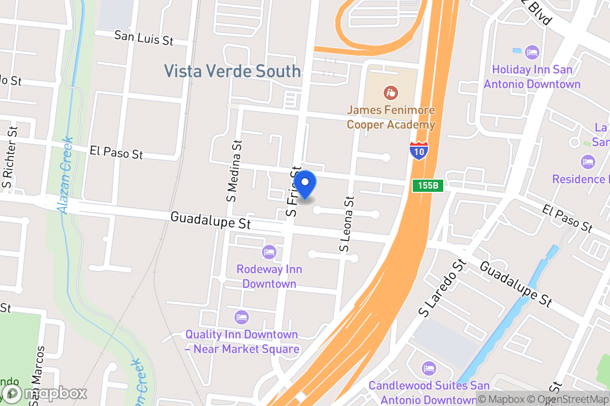 Map of 423  Rosa Verde