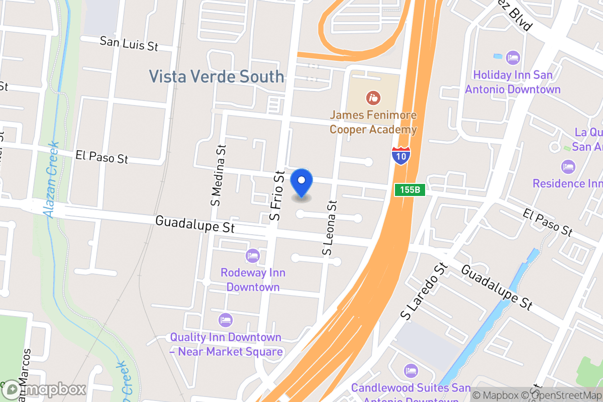 Map of 415  Rosa Verde