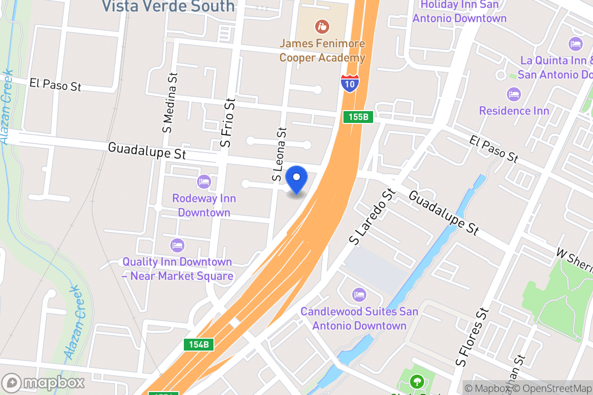 Map of 102  Vista Del Sur