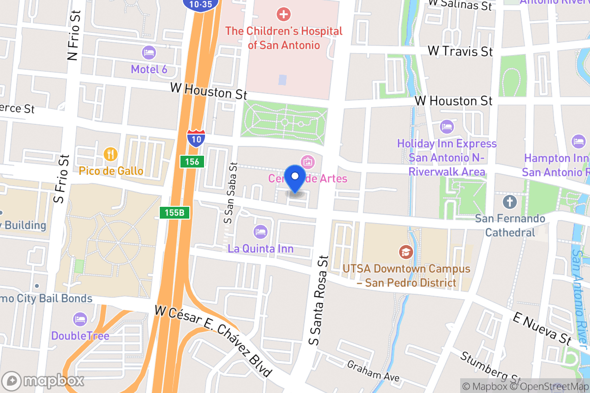 Map of 807  Dolorosa