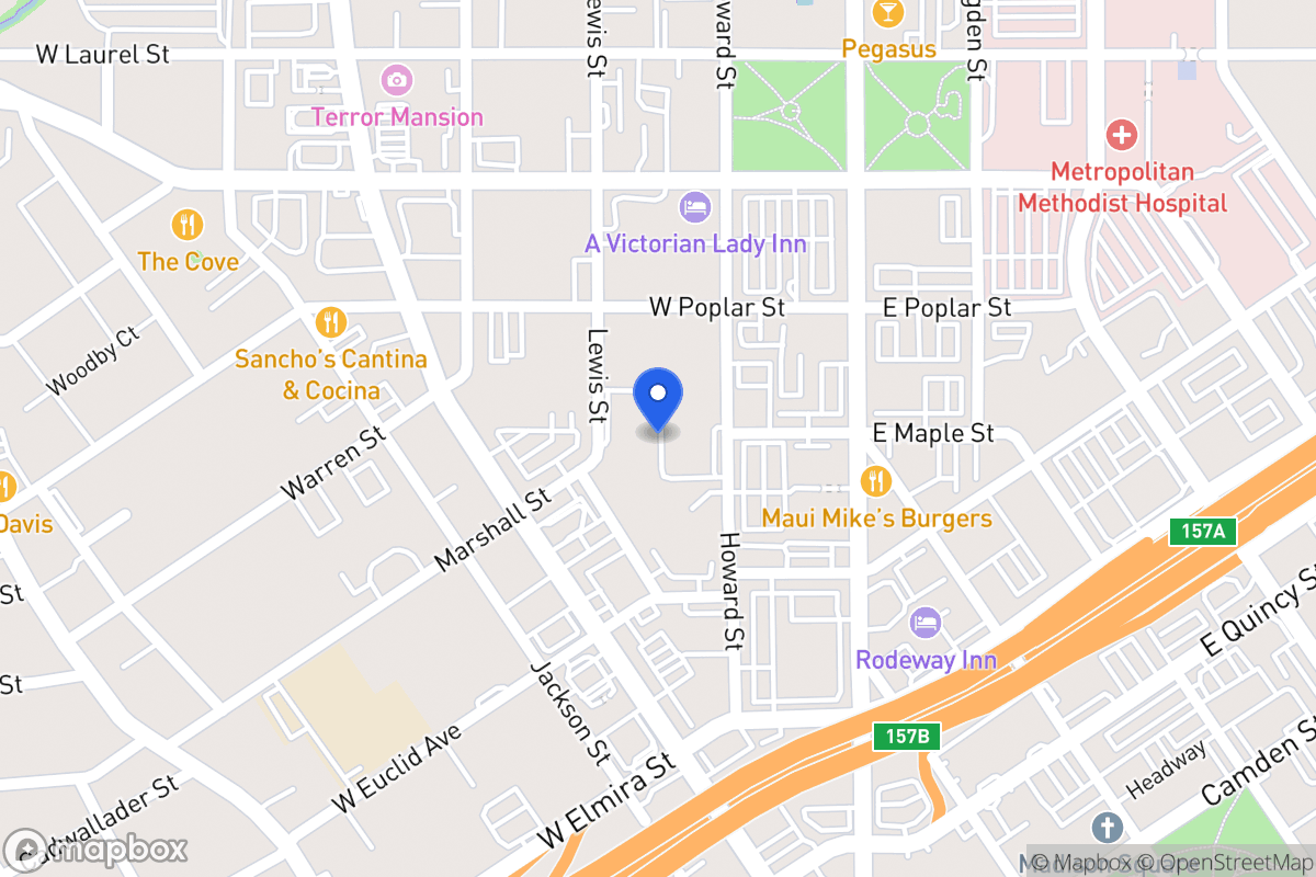 Map of 233  Howard St
