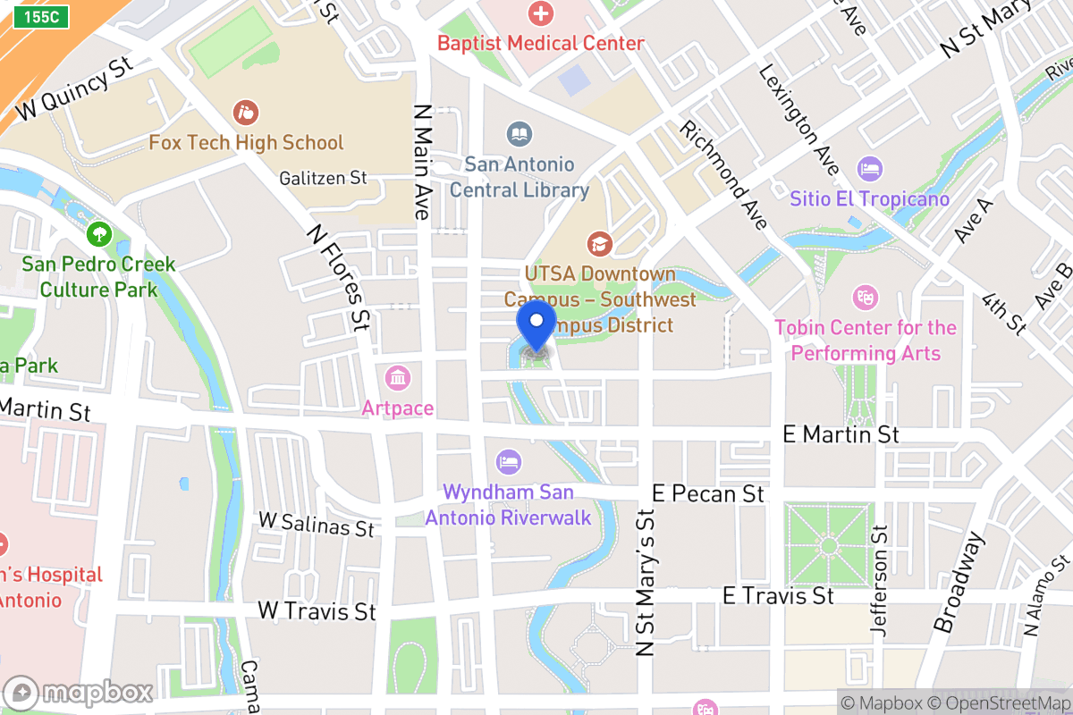 Map of 204  Augusta St