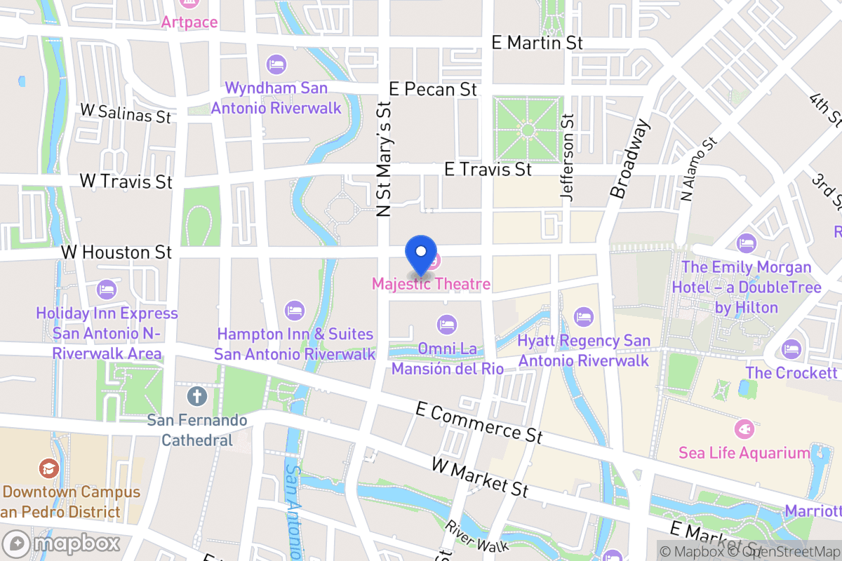 Map of 212 E Houston St