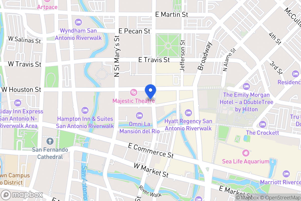 Map of 236 E Houston St