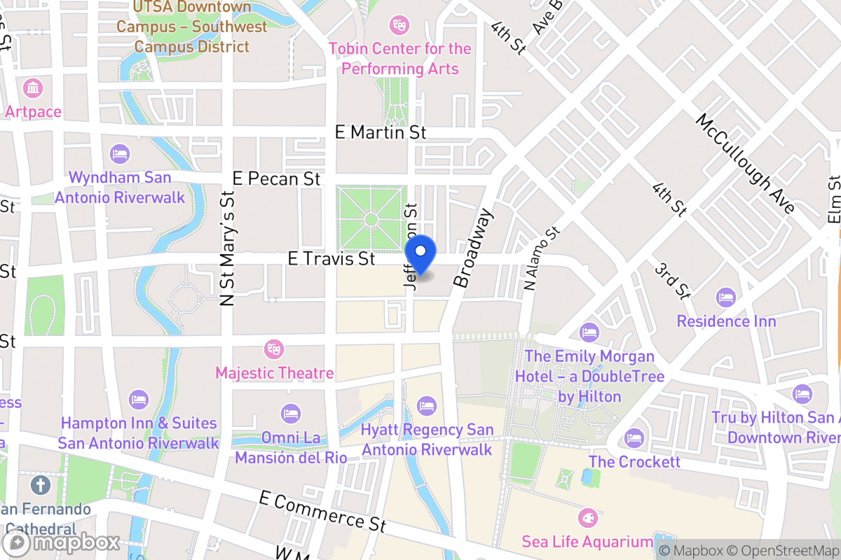 Map of 128  Jefferson St