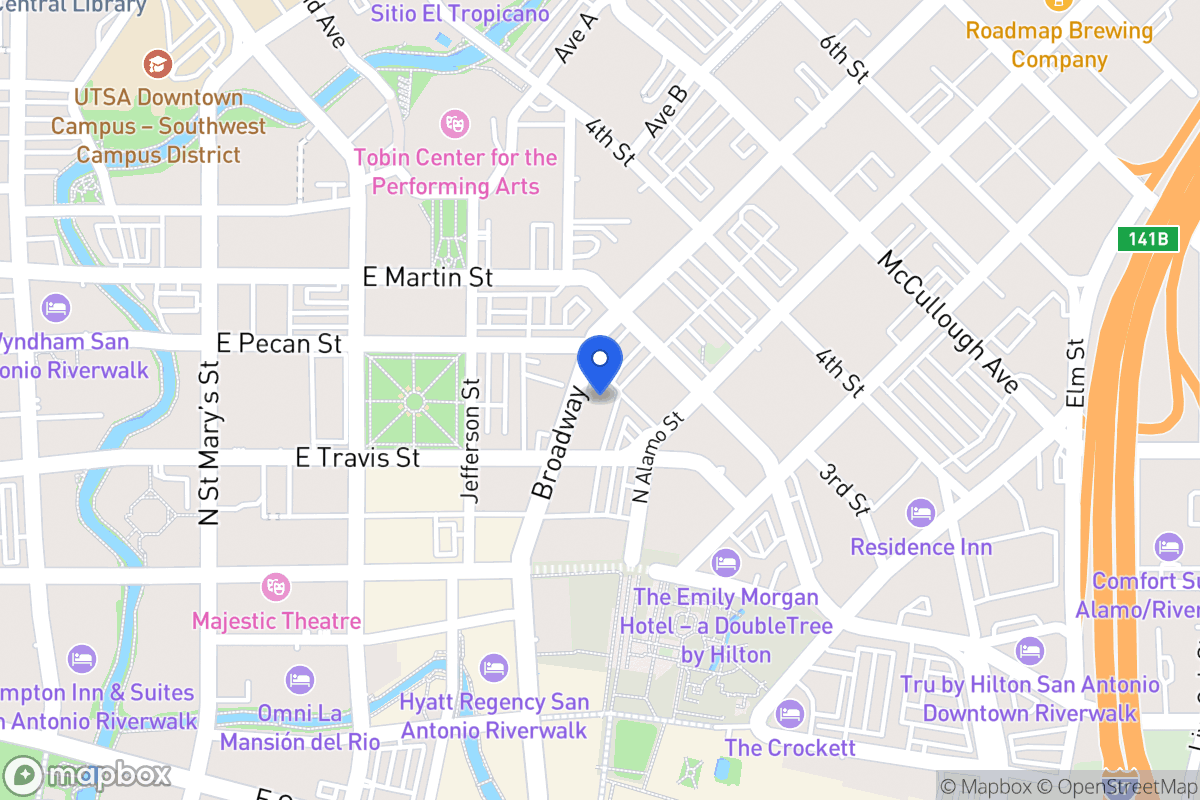 Map of 220  Broadway St