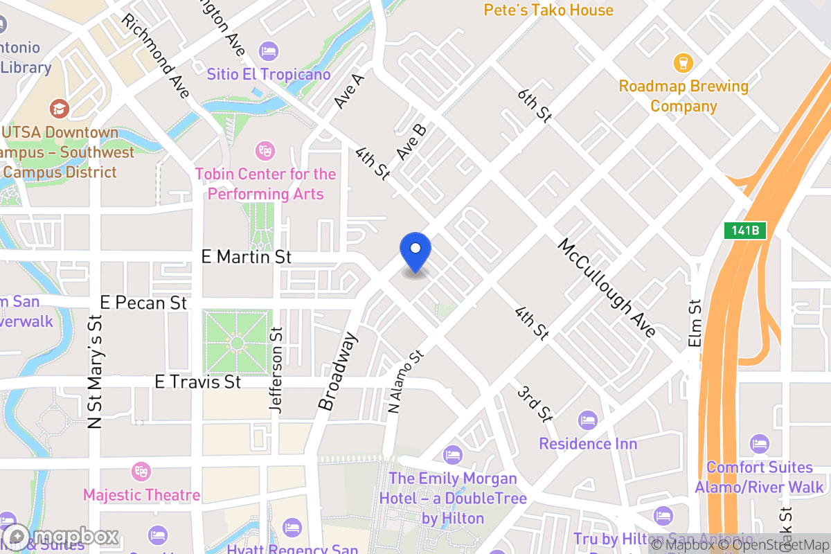 Map of 310  Broadway St