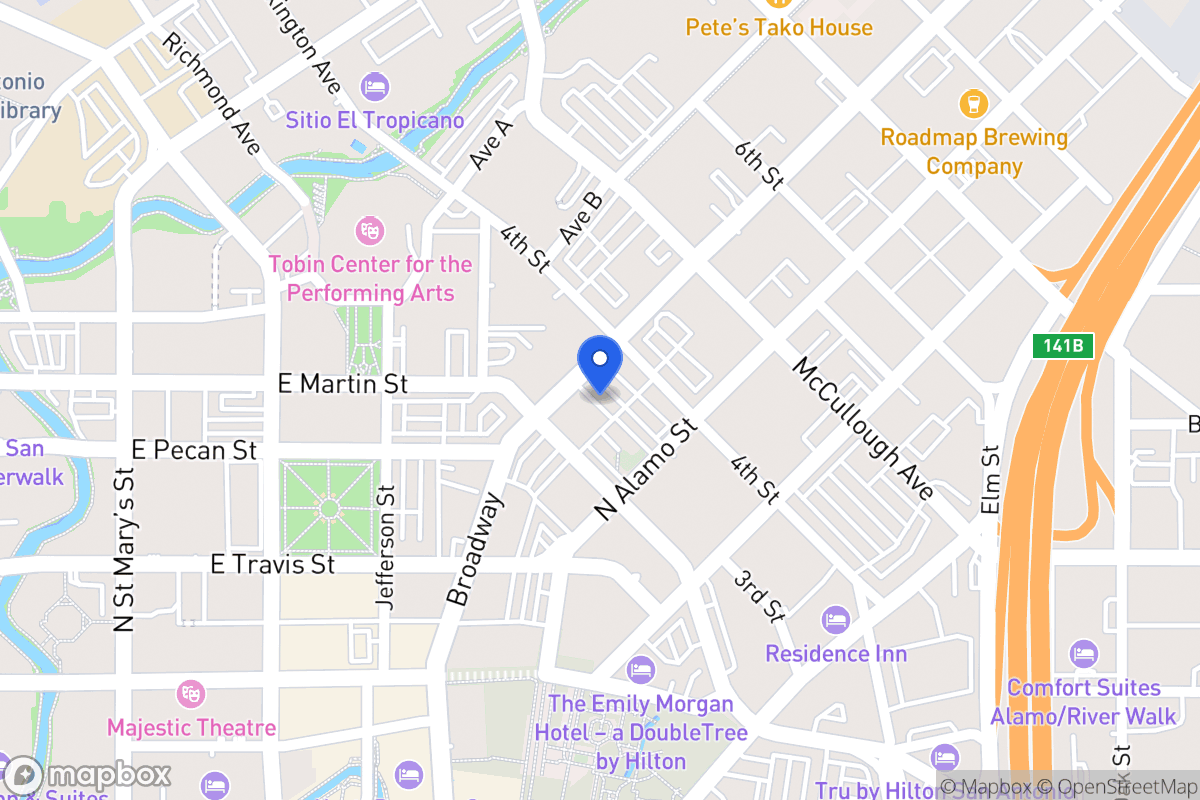 Map of 318  Broadway St