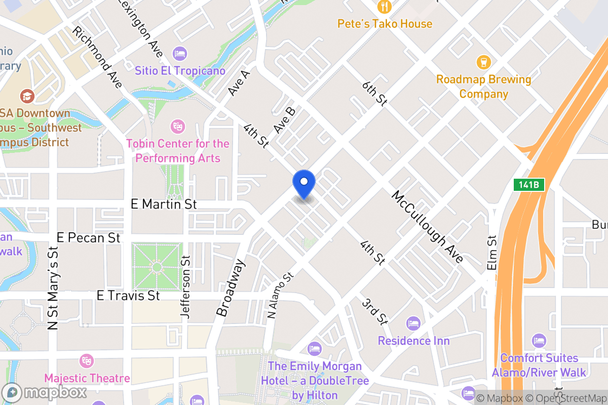 Map of 320  Broadway St