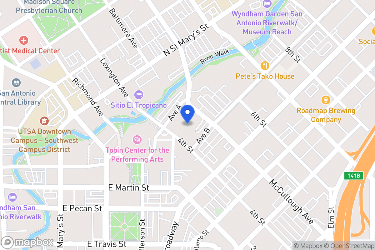 Map of 515  Mccullough Ave