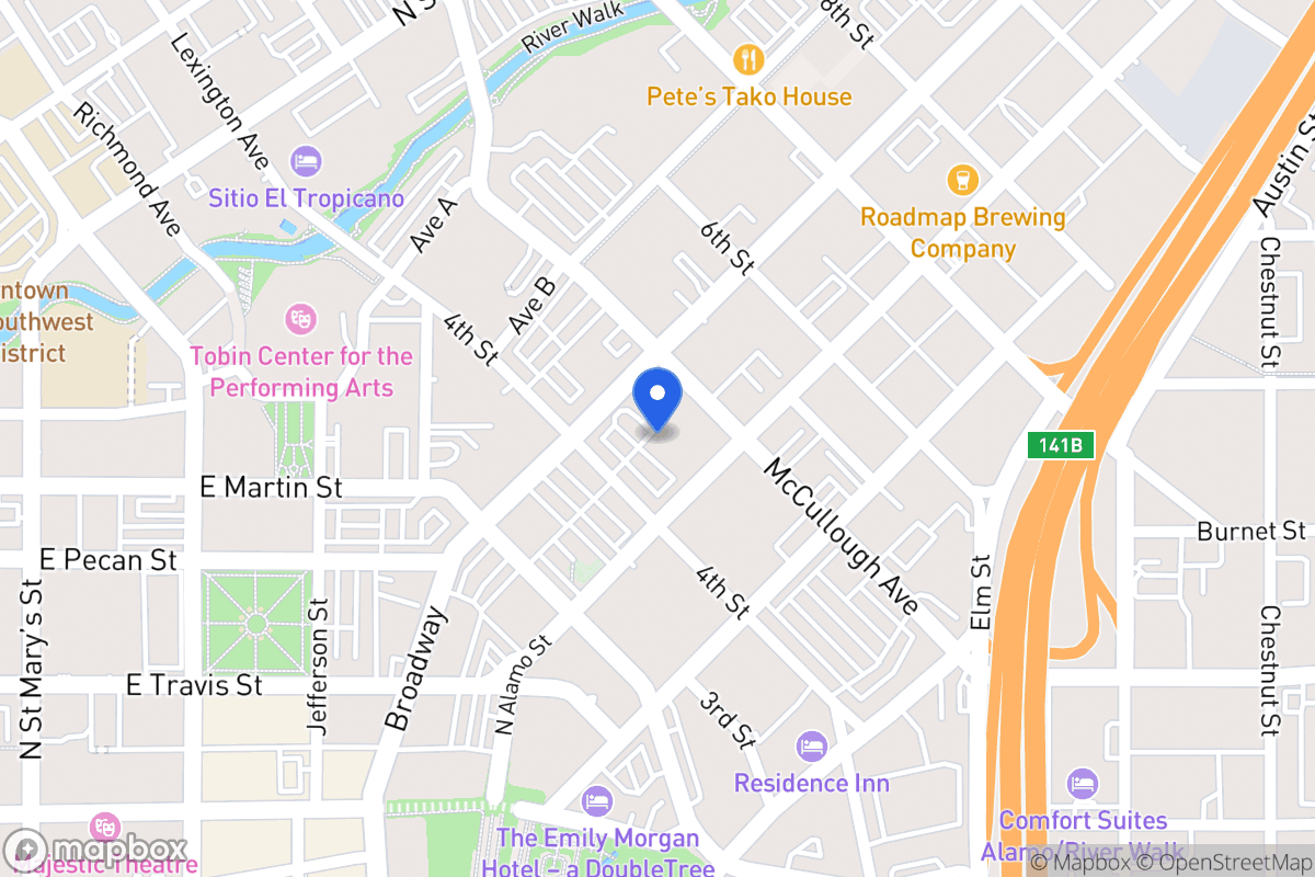 Map of 420  Broadway