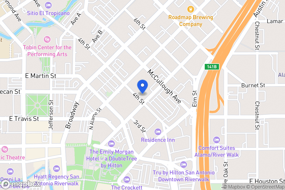 Map of 403  Avenue E