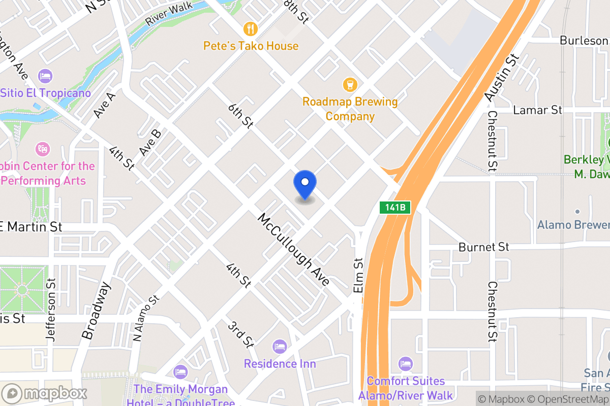 Map of 415  6th St