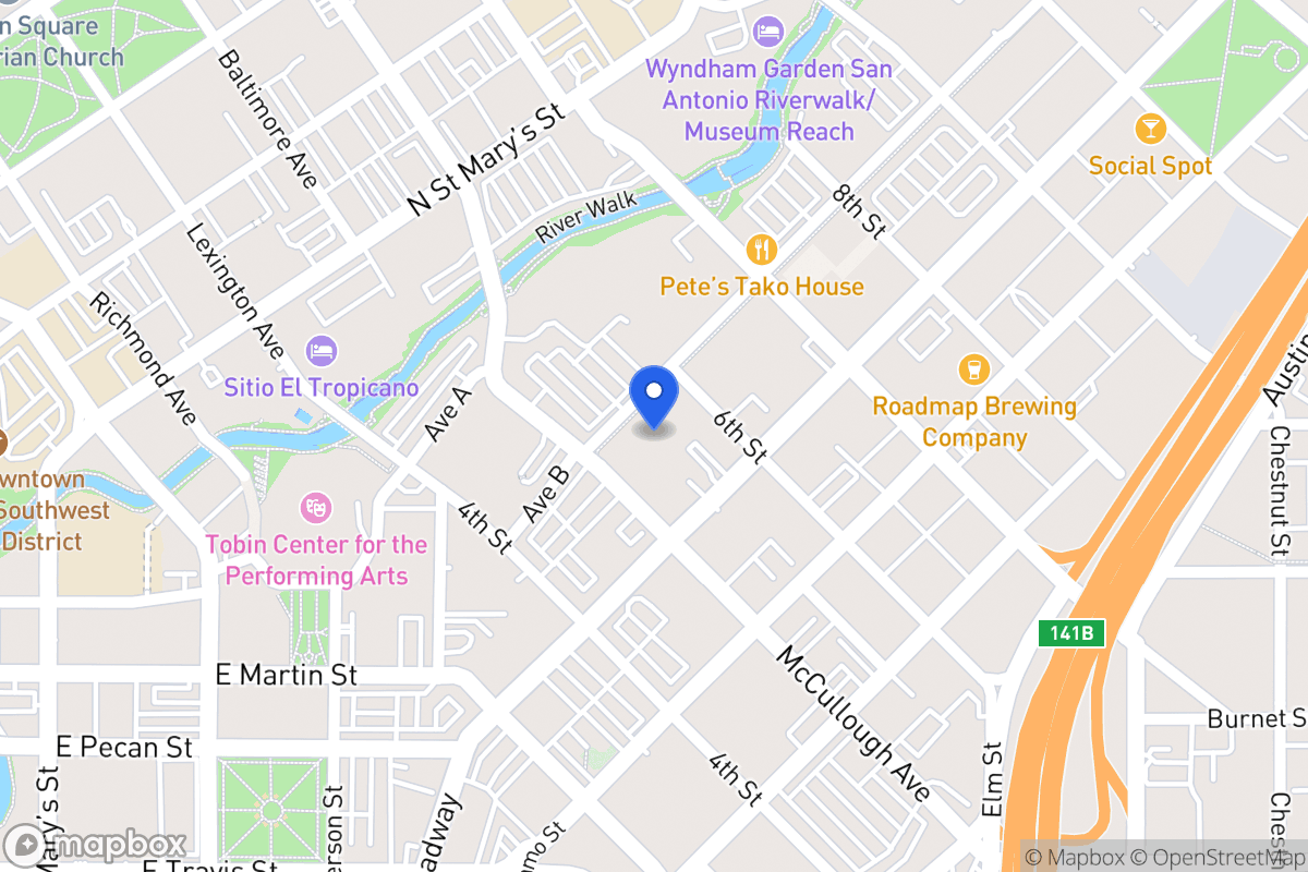 Map of 209 E 6th St
