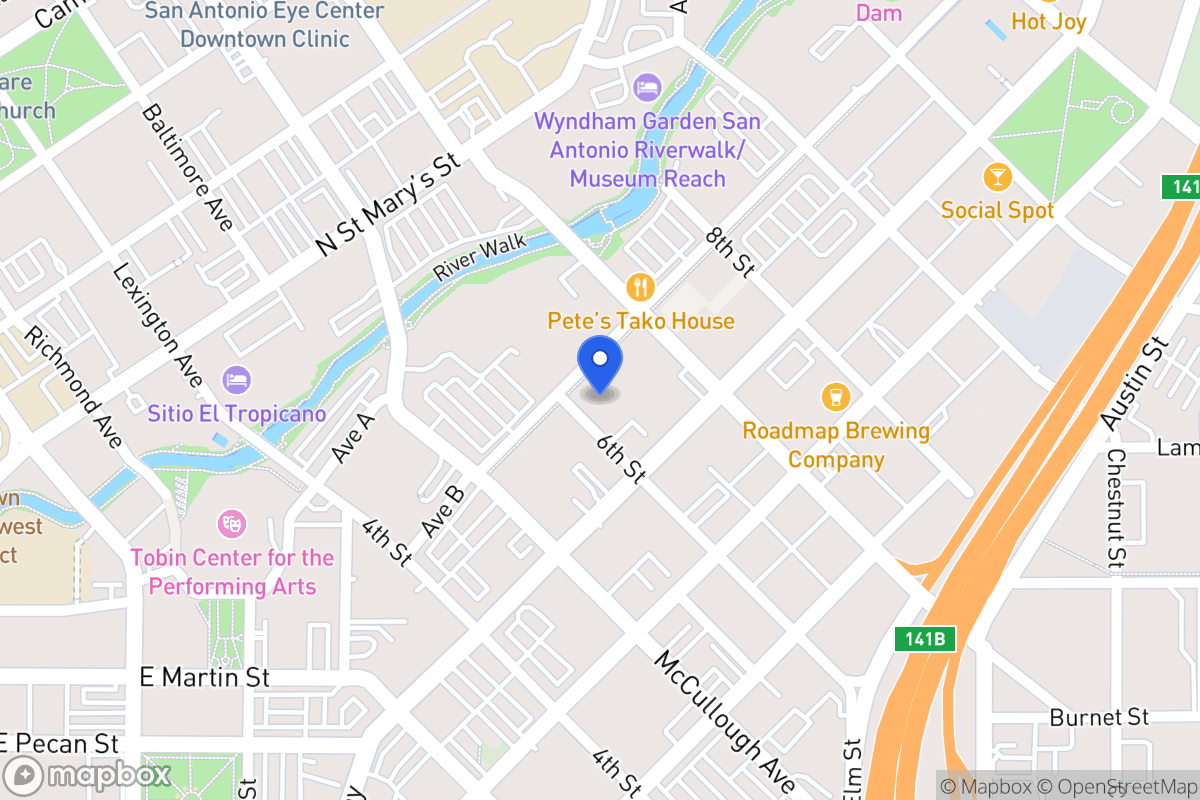 Map of 606  Avenue B