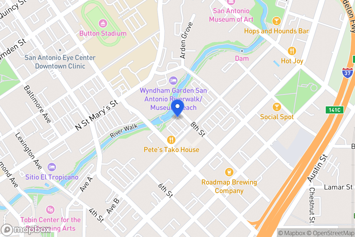 Map of 101 W 8th St