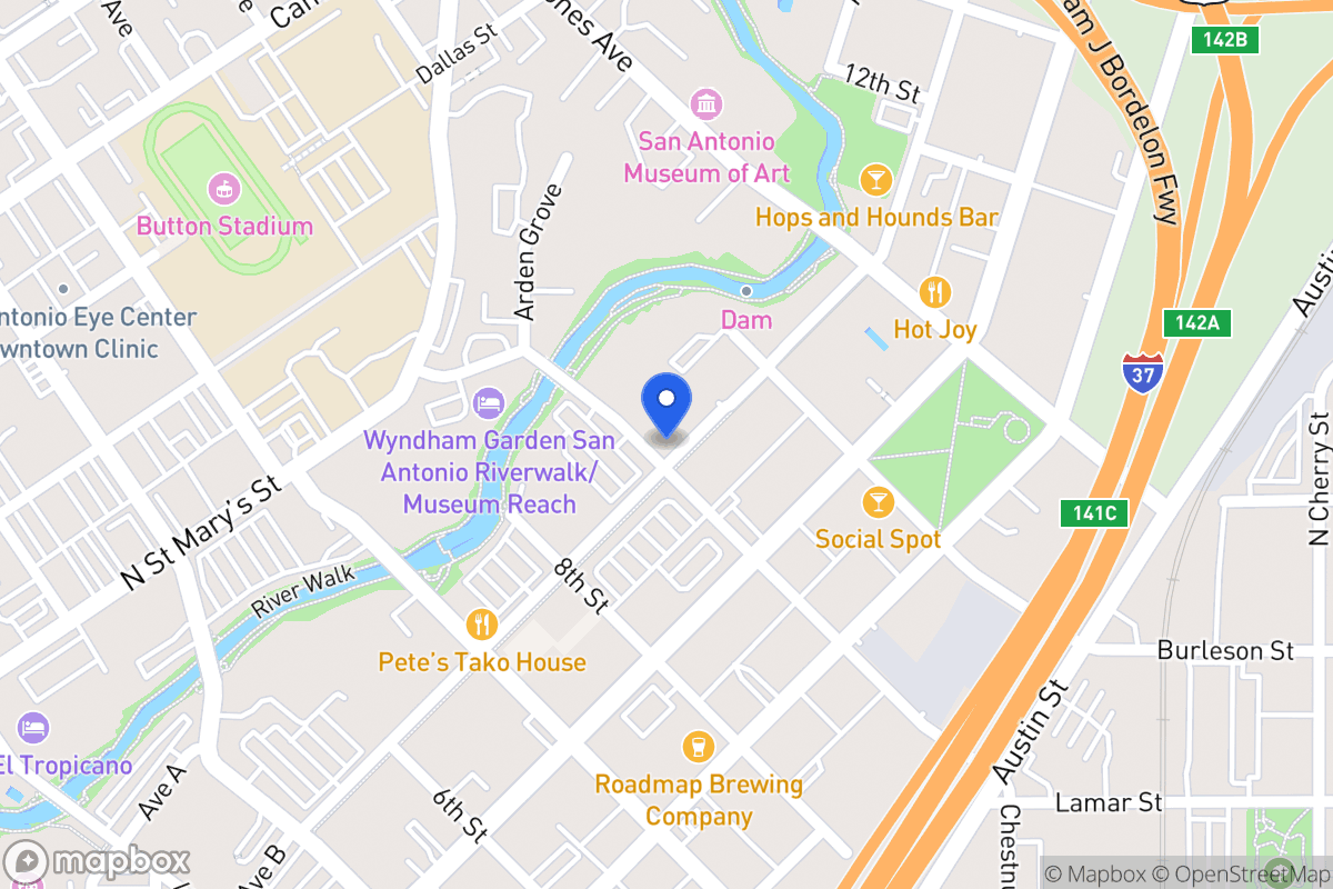 Map of 142  9th St