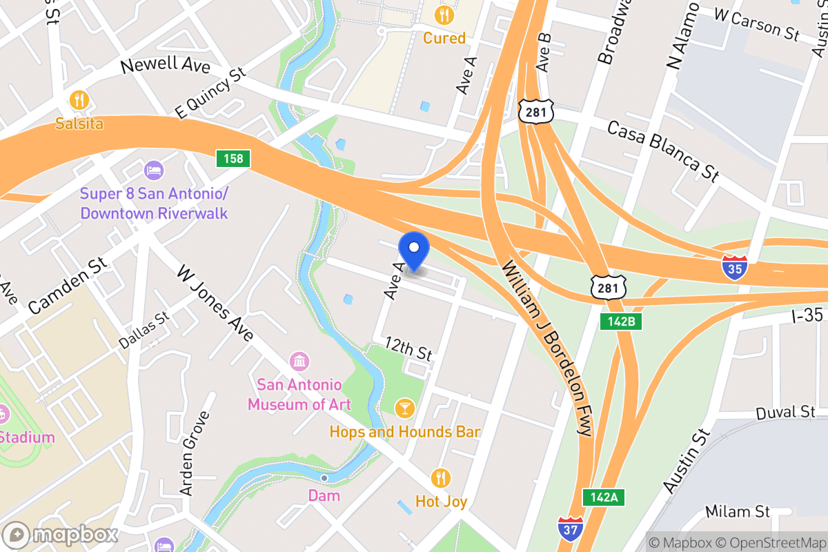 Map of 302  Avenue A